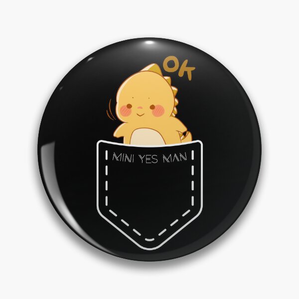 Item preview, Mini Yes Man - 2 - Pocket Friend, Dinosaur designed and sold by Quirkdom.