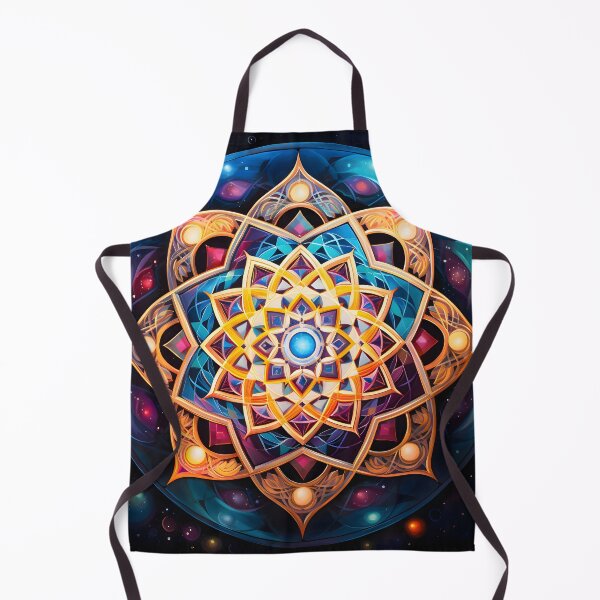 Aperçu de l'œuvre Mandala de l'espace cosmique #1 créée et vendue par GammarayPrints.