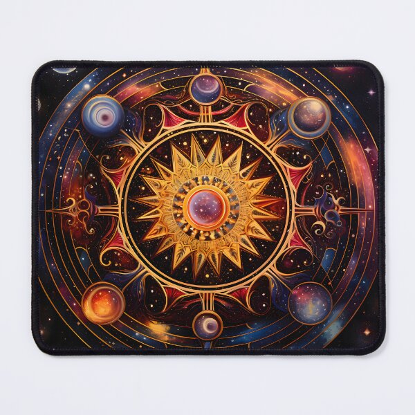 Item preview, Cosmic Space Mandala #2 designed and sold by GammarayPrints.