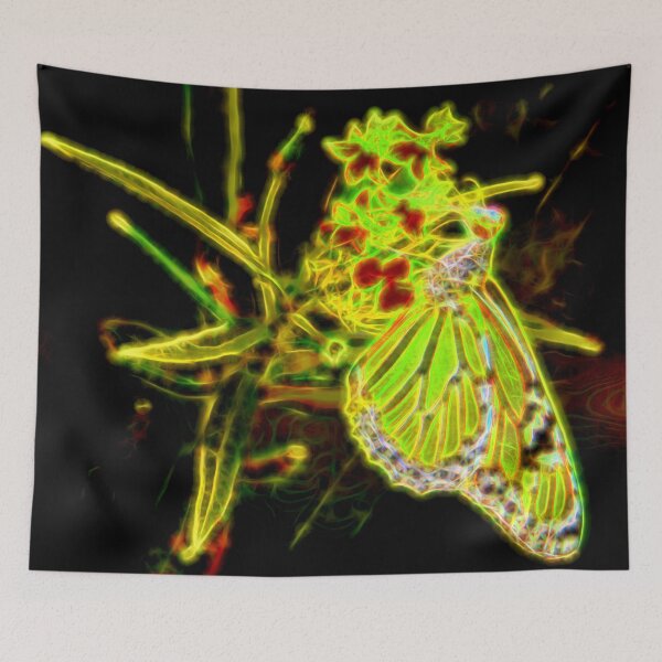 Item preview, Monarch Butterfly Abstract On Black designed and sold by Kay Brewer.