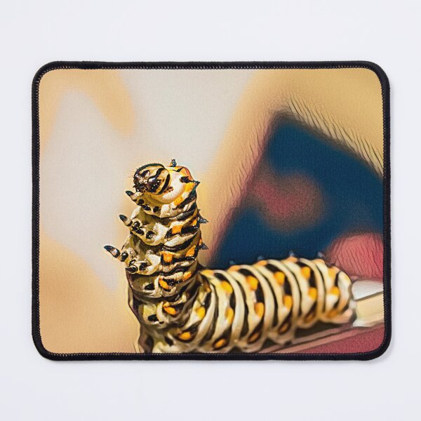 Item preview, Dancing Black Swallowtail Butterfly Caterpillar designed and sold by Kay Brewer.