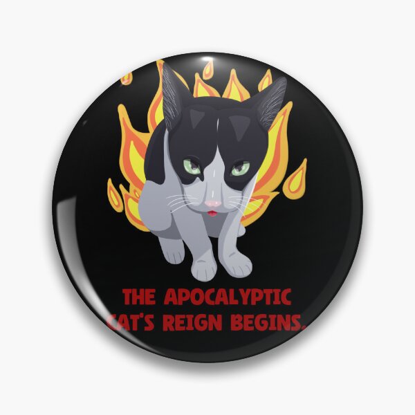 Item preview, The Apocalyptic Cat's Reign Begins. designed and sold by LoreleiArts.