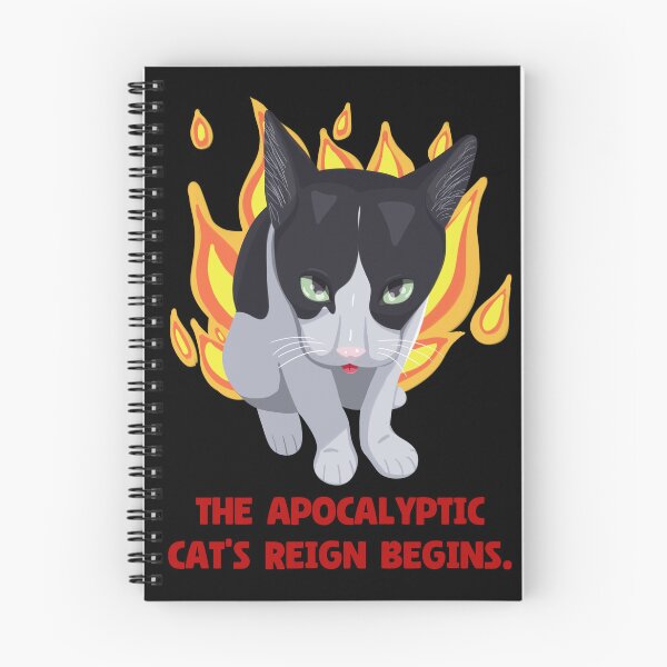 Item preview, The Apocalyptic Cat's Reign Begins. designed and sold by LoreleiArts.