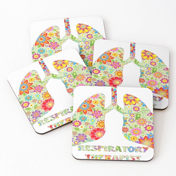 Item preview, Light Green Floral Lungs For Respiratory Therapist designed and sold by natnat7w.