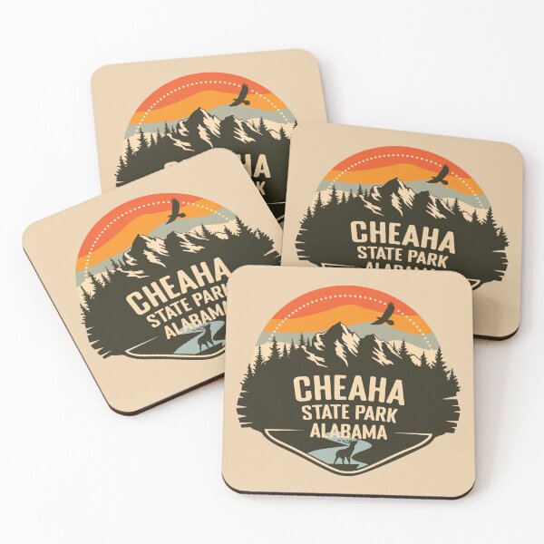 Item preview, CHEAHA STATE PARK ALABAMA - AL, UNITED STATES RETRO designed and sold by mountainfad.