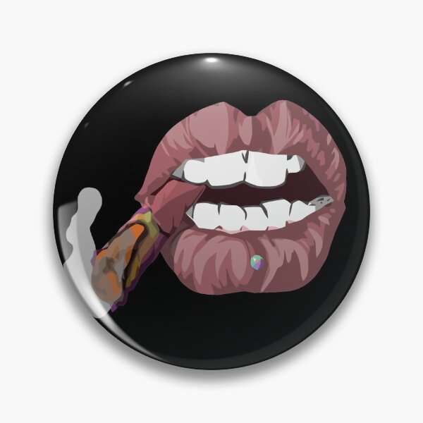 Item preview, Puffy Lips Toking a Tiny Rose Rose Blunt designed and sold by annactharris.