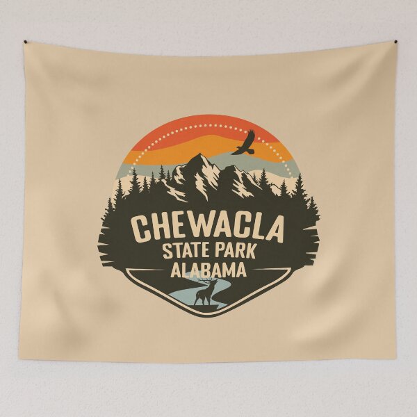 Item preview, CHEWACLA STATE PARK ALABAMA - AL, UNITED STATES RETRO designed and sold by mountainfad.