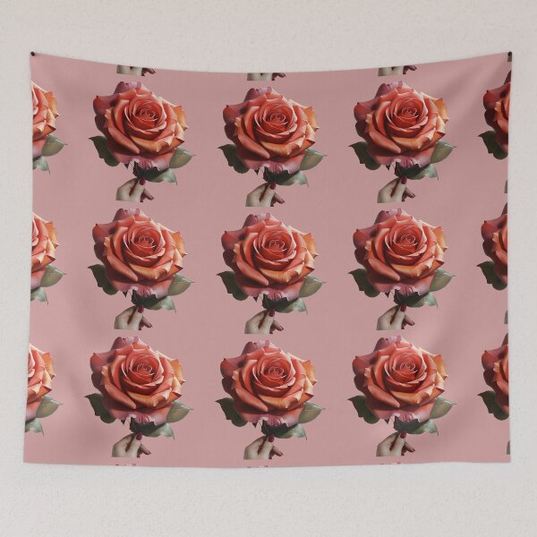 Item preview, Artistic Style Rose Flower Painting Drawing Cartoon Rose Sticker Art Prints and more designed and sold by Kevin Lou.