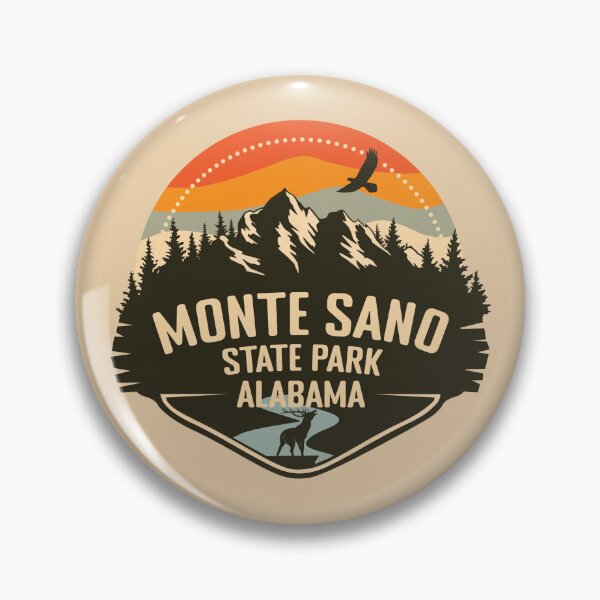 Item preview, MONTE SANO STATE PARK ALABAMA - AL, UNITED STATES RETRO designed and sold by mountainfad.