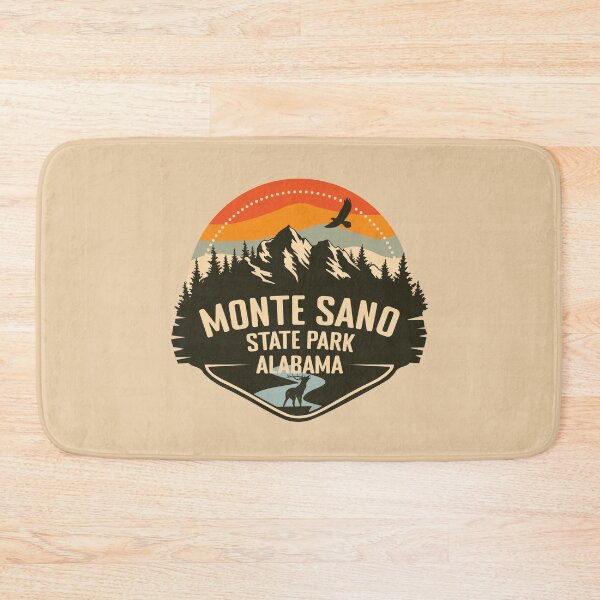 Item preview, PARQUE ESTATAL MONTE SANO ALABAMA - AL, ESTADOS UNIDOS RETRO designed and sold by mountainfad.