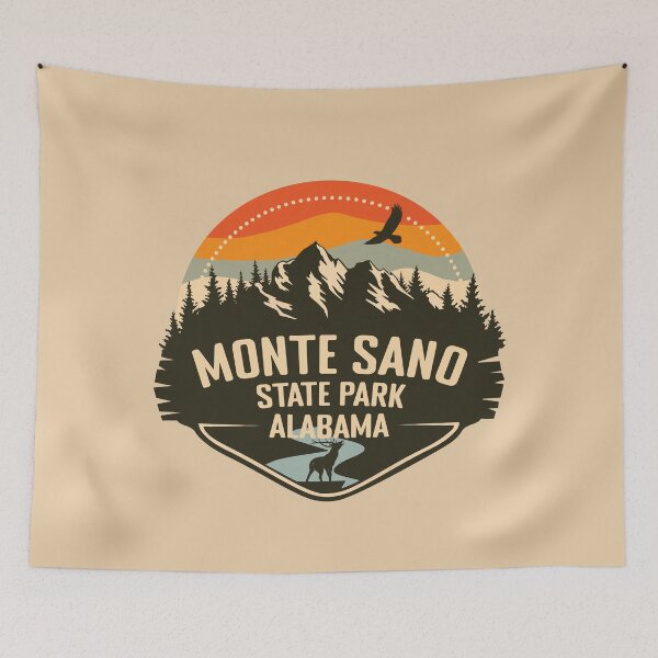 Item preview, MONTE SANO STATE PARK ALABAMA - AL, UNITED STATES RETRO designed and sold by mountainfad.