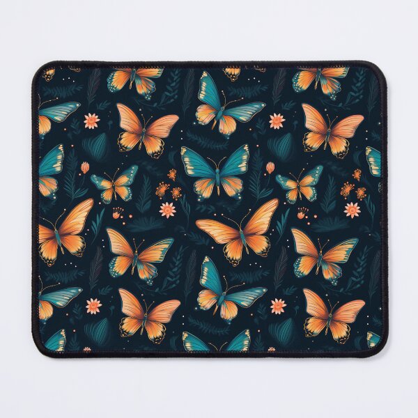 Item preview, Teal & Copper Butterflies designed and sold by QuixoticDigital.