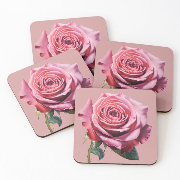 Item preview, Artistic Style Rose Flower Painting Drawing Cartoon Rose Sticker Art Prints and more designed and sold by Kevin Lou.