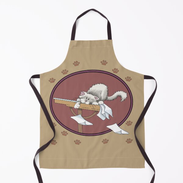 Item preview, Cat mischief pattern brown designed and sold by Kathy Kuczek.