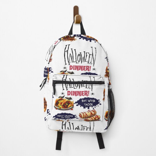 Item preview, Halloween Dinner - Scarily Delicious Feast for Your Spooky Night- Tacos, Hot Dogs and Caramel Apples! designed and sold by FUNqoosh.