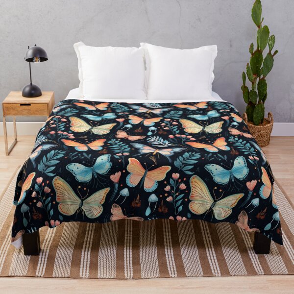 Item preview, Butterflies & Flowers designed and sold by QuixoticDigital.