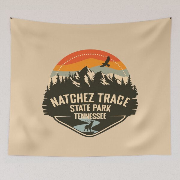 Item preview, NATCHEZ TRACE STATE PARK TENNESSEE - TN, UNITED STATES RETRO designed and sold by mountainfad.