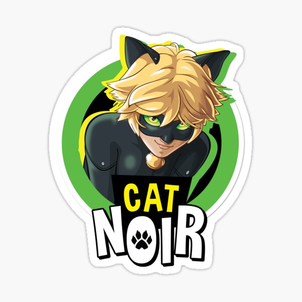 Cat Noir Stickers for Sale