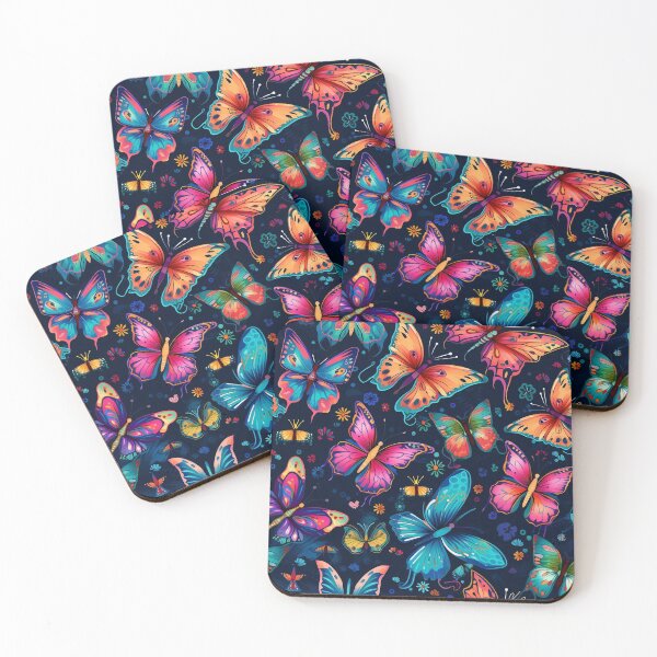 Item preview, Vibrant Butterflies & Foliage designed and sold by QuixoticDigital.