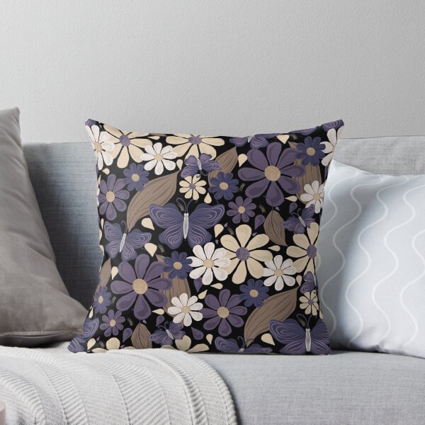 Item preview, Butterfly floral pattern designed and sold by Mysooni.