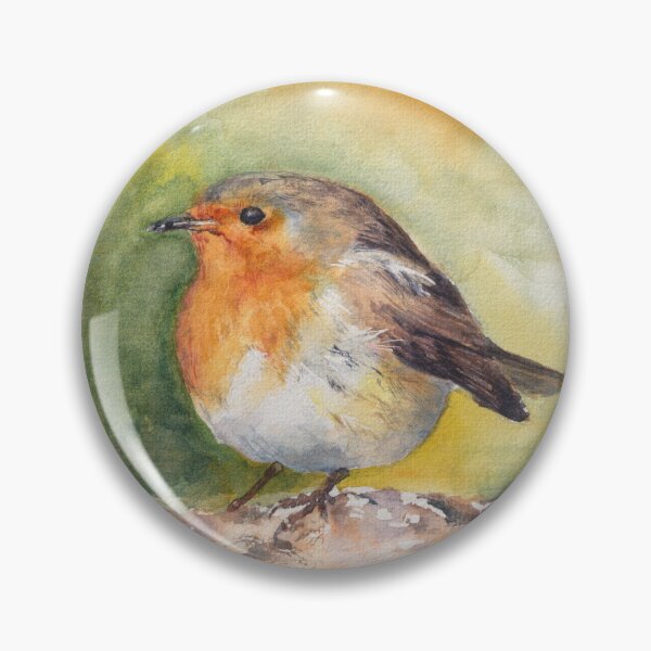 Item preview, Watercolor painting - robin designed and sold by ShopEvaF.