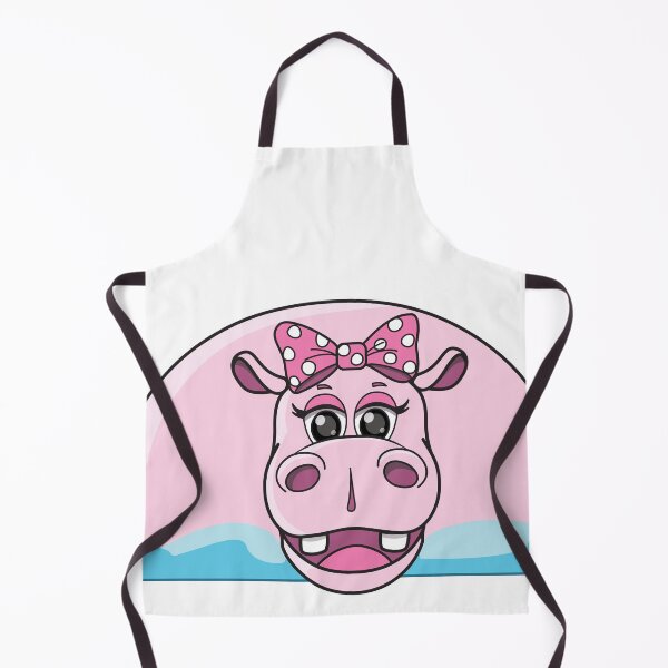 Item preview, Cute Pink Hippo designed and sold by TEZBER.