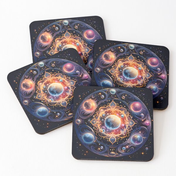 Item preview, Cosmic Space Mandala #4 designed and sold by GammarayPrints.