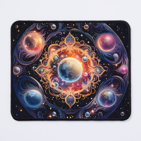 Item preview, Cosmic Space Mandala #4 designed and sold by GammarayPrints.