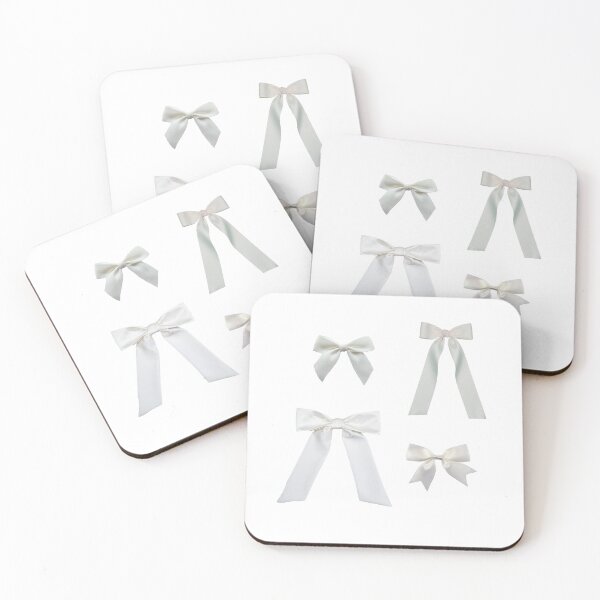 Item preview, white bows designed and sold by verycoolandnice.