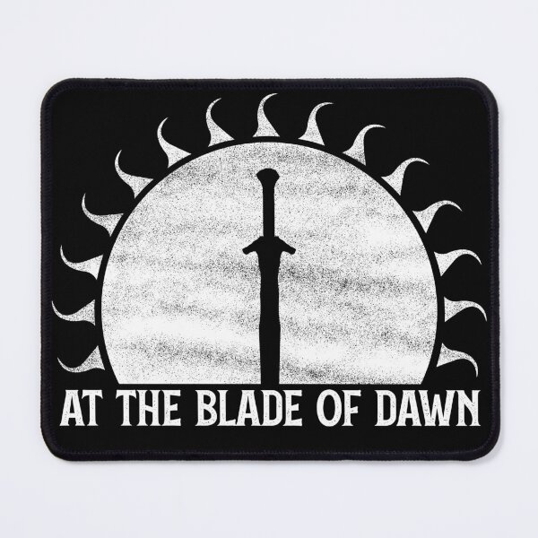 Item preview, At the Blade of Dawn (White): Fantasy Design designed and sold by McNerdic.