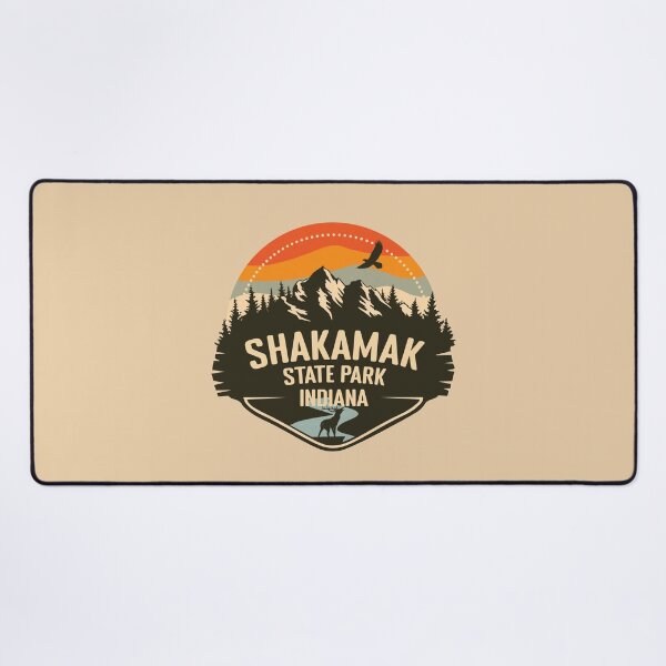 Item preview, SHAKAMAK STATE PARK INDIANA - IN, UNITED STATES RETRO designed and sold by mountainfad.