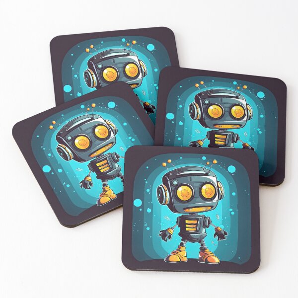 Item preview, vintage style robot, cartoon style designed and sold by GiovanniCancemi.