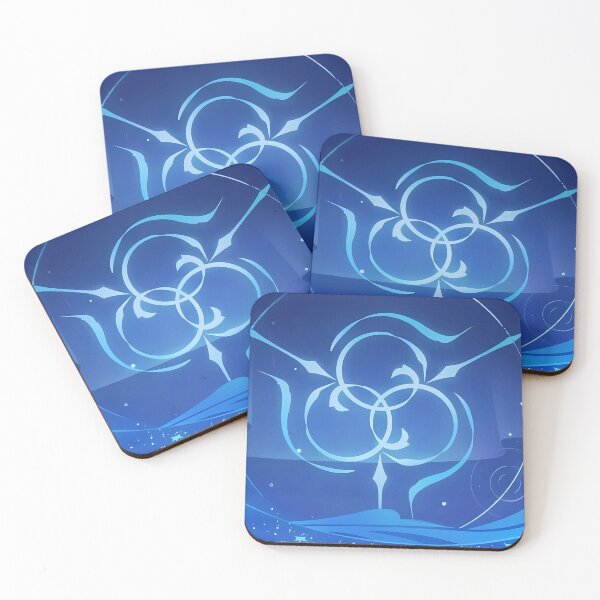 Item preview, Genshin Impact Neuvillette: Surge Namecard designed and sold by kazatodoesart.