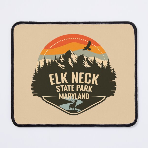 Item preview, ELK NECK STATE PARK MARYLAND - MD, UNITED STATES RETRO designed and sold by mountainfad.
