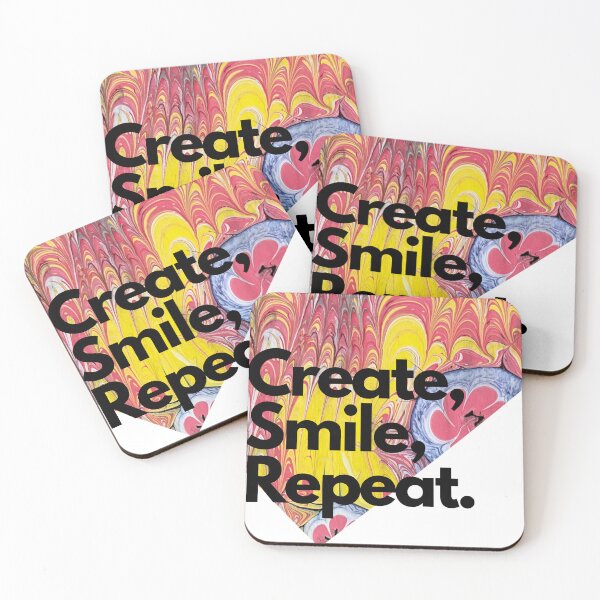 Item preview, Create Smile Repeat-Special Design designed and sold by SuddenlyArtCo.