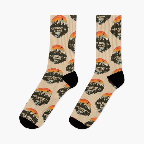 Item preview, PERE MARQUETTE STATE PARK ILLINOIS - IL, UNITED STATES RETRO designed and sold by mountainfad.