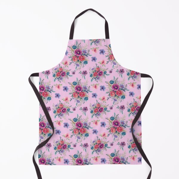 Item preview, Beautiful and bold floral on a pink background designed and sold by cracked-palette.