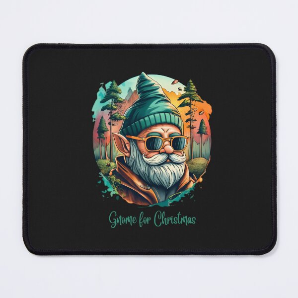 Item preview, Bearded Gnome with Glasses: A Whimsical Christmas Delight designed and sold by StickerStudio27.