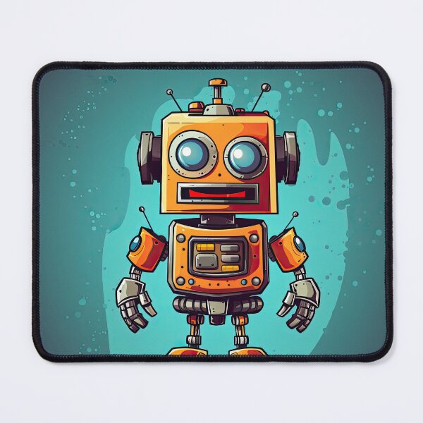 Item preview, vintage style robot, cartoon style designed and sold by GiovanniCancemi.
