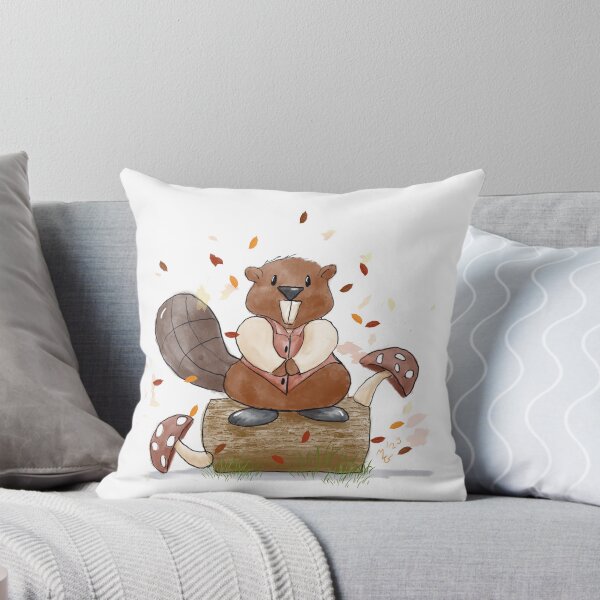 Item preview, Beaver takes a break designed and sold by Cornflowersart.