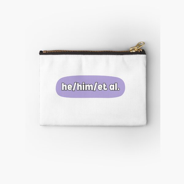Item preview, he/him/et al. Academic Design: Pronouns and Publications Unite! (Purple) designed and sold by toadsandtoast.