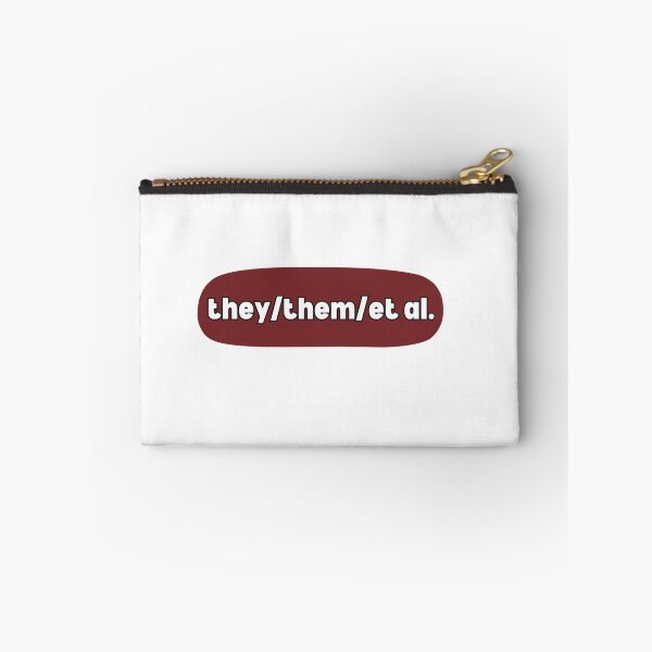 Item preview, they/them/et al. Academic Design: Pronouns and Publications Unite! (Maroon) designed and sold by toadsandtoast.