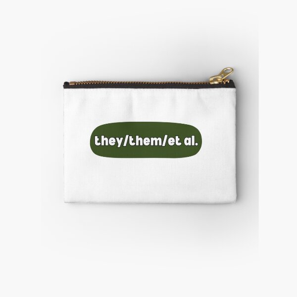 Item preview, they/them/et al. Academic Design: Pronouns and Publications Unite! (Green) designed and sold by toadsandtoast.
