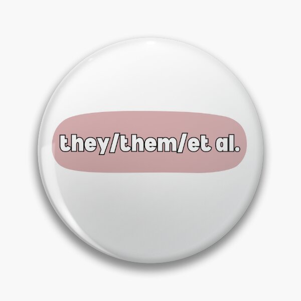 Item preview, they/them/et al. Academic Design: Pronouns and Publications Unite! (Pink) designed and sold by toadsandtoast.