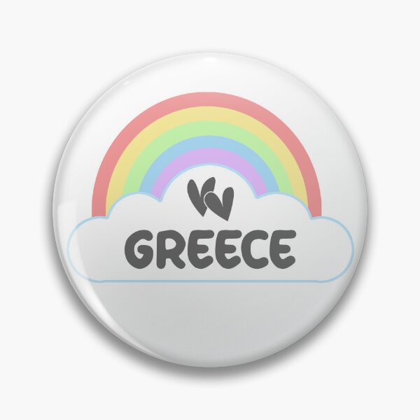 Item preview, Greece Gay Pride Rainbow - LGBTQIA designed and sold by prideparadise.