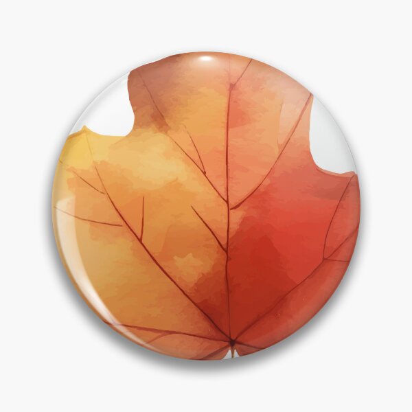Item preview, Fall leaf watercolor designed and sold by SouthPrints.