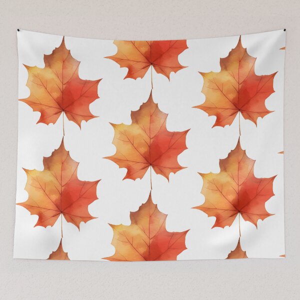 Item preview, Fall leaf watercolor designed and sold by SouthPrints.