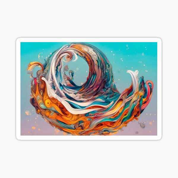 Seashell Abstract by Glenn Sticker