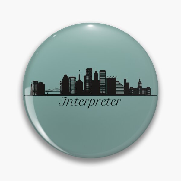 Item preview, Baltimore Skyline Interpreter Art designed and sold by Neeshki.