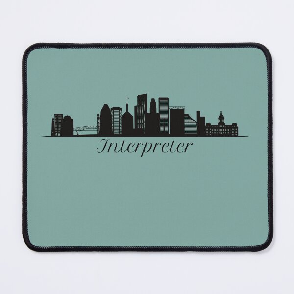 Item preview, Baltimore Skyline Interpreter Art designed and sold by Neeshki.